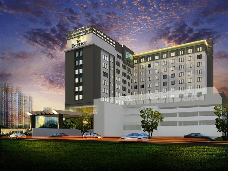 The Excelton Hotel Palembang Exterior foto
